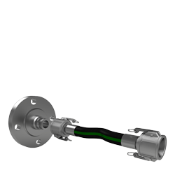 Flexible hose with CAMLOCK coupling