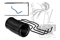 Tubes termoformes