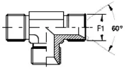 Hydraulischer BSP-Adapter