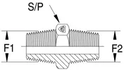 Hydraulikadapter für konisches Gas