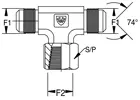 Hydraulischer JIC-Adapter