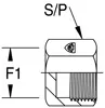 Hydraulischer JIC-Adapter