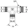 Hydraulischer JIC-Adapter