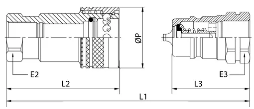 Mesure de pression hydraulique directement sur coupleur push pull