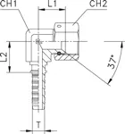 Raccords hydrauliques JIC pour tuyaux hydrauliques