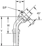 S222 Hydraulikanschluss