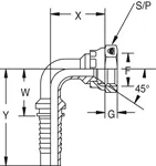 S223 raccord hydraulique