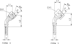 S472 raccord hydraulique