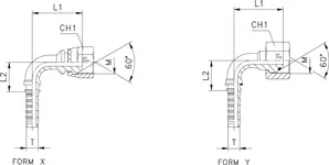 S473 raccord hydraulique