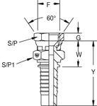 S491 raccord hydraulique