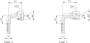 S713 raccord hydraulique