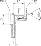 S714 raccord hydraulique