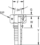 S741 Hydraulikanschluss