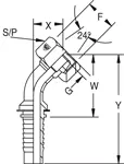 S742 Hydraulikanschluss