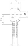 S921 S941 raccord hydraulique