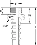 SC181 raccord hydraulique