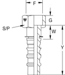 SC281 Hydraulikanschluss