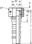 SC481 raccord hydraulique