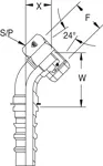 SC772 raccord hydraulique