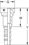 SC811 Hydraulikanschluss