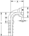 SC813 raccord hydraulique