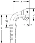 SC863 raccord hydraulique