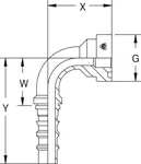 SC883 Hydraulikanschluss