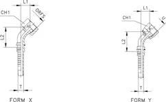 SD282 Hydraulikanschluss