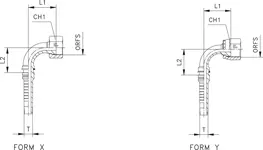 SD283 Hydraulikanschluss