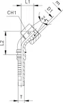 SD772 Hydraulikanschluss