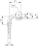 Conexión hidráulica SD773