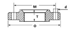 Thread flange