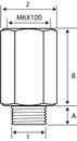 allonges de graisseurs hydrauliques - clapets de decharge - supports