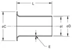 Schmiernippel Inserts für pneumatische Rohre