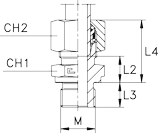 1004-B4-raccord-hydraulique-union-simple-male-filetage-metrique