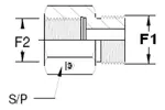 Reduktionen / Erhöhungen für hydraulische Rohre