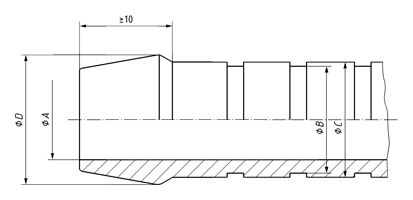 Douille-a-gorges