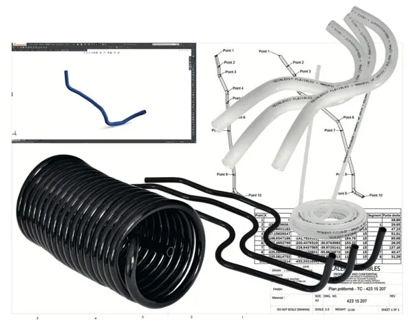 Tubes thermoformes