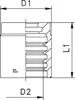 5014 Crimpsteckverbinderhülsen Hydraulik