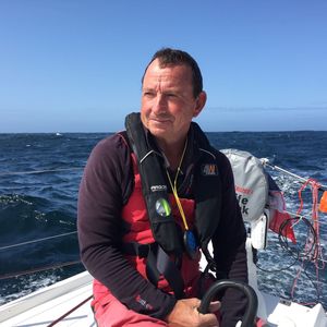 Gilles Colubi, skipper of Kornog II